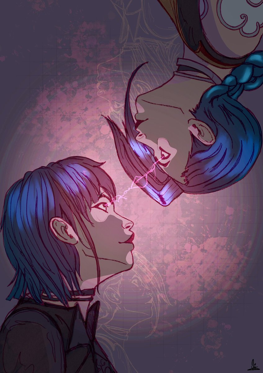 Viitany's tweet photo. Ma meilleure ennemie 💙💥
———
#jinx #arcane #art #leagueoflegends #powder https://t.co/3a72EfU3nZ