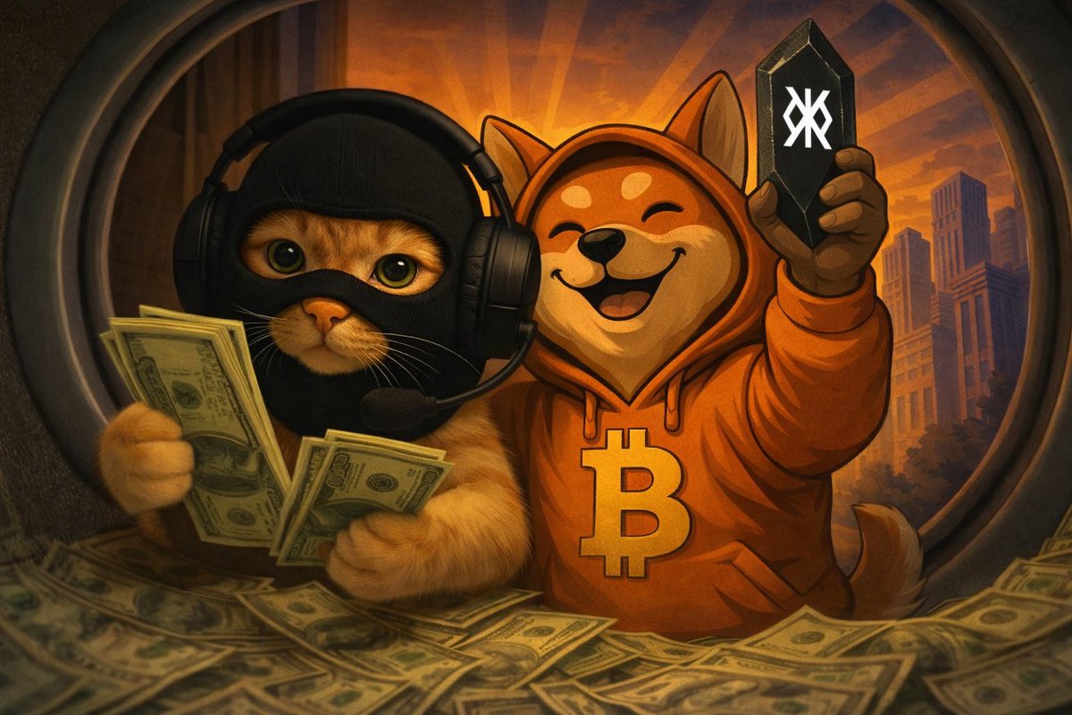 Look at $DOG 🐕
Look at $MASK 🎭

No forced hype.
No fake engagement.
Just people who actually show up and push together.

Memes create culture.
Culture creates conviction.
Conviction creates winners.

While others chase candles,
$DOG and $MASK are building movements.

Limitless