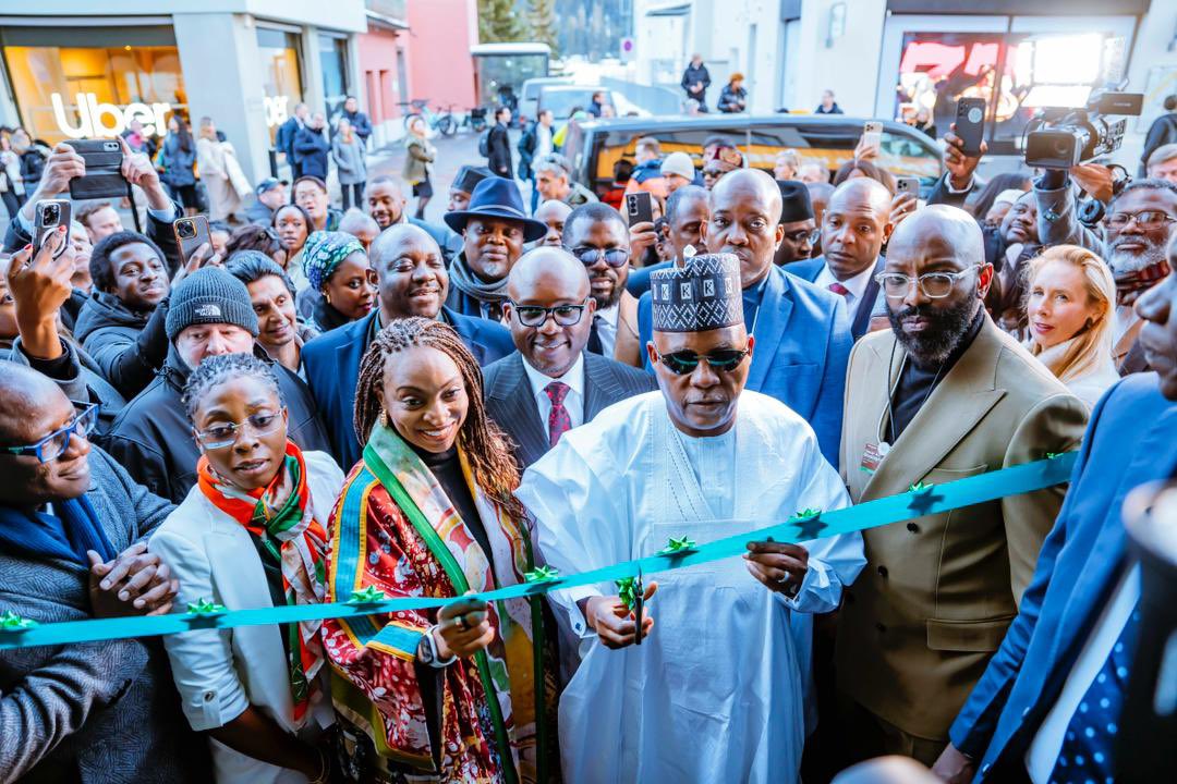 gimbakakanda's tweet photo. Transcript of Vice President Kashim Shettima’s address at the opening of Nigeria House in Davos, Switzerland, delivered on the margins of the World Economic Forum, where, representing President Bola Ahmed Tinubu, he made the case for Nigeria’s purposeful engagement with the global economy.

A House Without Walls
By 
Vice President Kashim Shettima, GCON
Being the Opening Address of His Excellency, Senator Kashim Shettima, Vice President of the Federal Republic of Nigeria, at the Opening of Nigeria House, at the 2026 World Economic Forum, Davos, Switzerland, on January 19, 2026.
 
[Protocols]
 
We cannot meaningfully market the opportunities that abound in our nation without first building a structure for engaging the world. Nations do not prosper in isolation. We are where we are today because we opened our doors to the world, and because we have so much to offer a global economy still in search of balance, growth, and shared prosperity. Equally, we have much to gain from those who wish to invest in Nigeria. That exchange can only be realised through deliberate communication and sustained interaction. It is therefore an honour to stand before you today to share the promise that this day represents.
 
2. This day is extraordinary in the history of our engagements at this beautiful meeting point of global political leadership, policy thinkers, and corporate enterprise. For the first time in our nation’s history, Nigeria stands at Davos with a sovereign pavilion of its own. Nigeria House is a response to the lapses of the past. It reflects our intention. It reflects our seriousness. Above all, it advertises both our readiness and our resolve to take a front-line seat in the discourse of the global economy, not as observers, but as participants with a clear sense of purpose and place.
 
3. Nigeria House may have been conceived as a whole-of-government platform, led by the Honourable Minister of Industry, Trade and Investment, with senior leadership across investment, foreign affairs, energy, infrastructure, technology, climate, and culture gathered under one roof. But its true essence must come from the private sector. Government can open doors, create frameworks, and de-risk environments; only enterprise can animate growth, scale opportunity, and translate policy into productivity. This House will thrive to the extent that it draws life from private capital, private innovation, and private confidence.
 
4. Distinguished ladies and gentlemen, the message of this House is simple and deliberate. We are replicating on the global stage what His Excellency President Bola Ahmed Tinubu has delivered at home in repositioning Nigeria’s economy. We are here to engage the world from a position of strength, as one of the world’s largest emerging markets. Nigeria is a nation of over 236 million people today, with a median age of about 17 years. That demographic reality explains the revolutionary energy of our youth at the heart of Africa’s digital economy, and their dominance across technology, fintech, creative industries, and entrepreneurship. Our young people have proven, time and again, that they are not waiting for the future. They are building it.
 
5. As political leaders, we have taken difficult decisions to lay an enduring foundation for investors. Beyond exchange rate reform, fuel subsidy removal, fiscal restructuring, trade facilitation, investment law modernisation, and capital market strengthening, we have sent an unmistakable signal that Nigeria is serious about restoring credibility and improving market signals. These choices were not easy, but they were necessary. They were taken deliberately to rebuild confidence, stabilise the macroeconomic environment, and create stronger foundations for long-term capital.
 
1/2