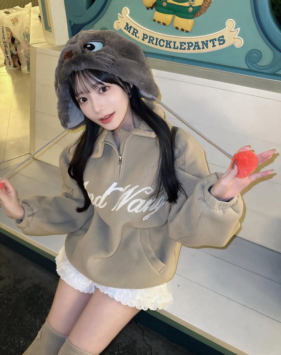 iLiFE! 有栖るなグッズセット30点 🌷元 #iLiFE! #有栖るな ちゃん着用 □ ANDWANG Fluffy Fleece Set