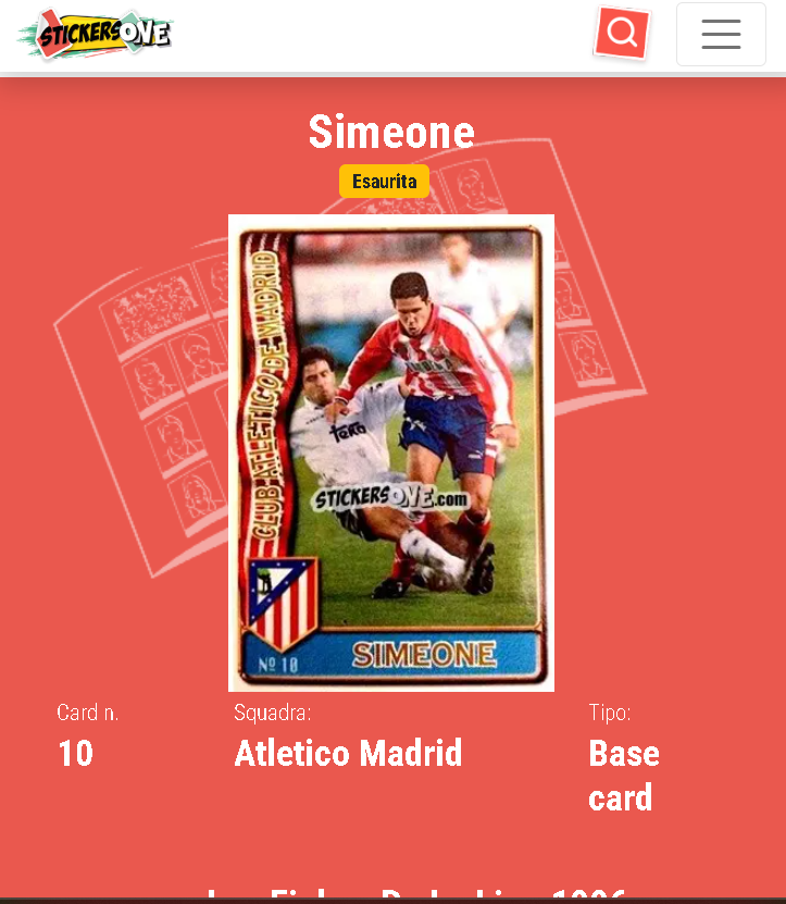 new images and #checklist on stickersone.com <a href="/STICKERSONE_COM/">STICKERSONE.COM</a> ! #diegosimeone #simeone #cholo #atleticodemadrid