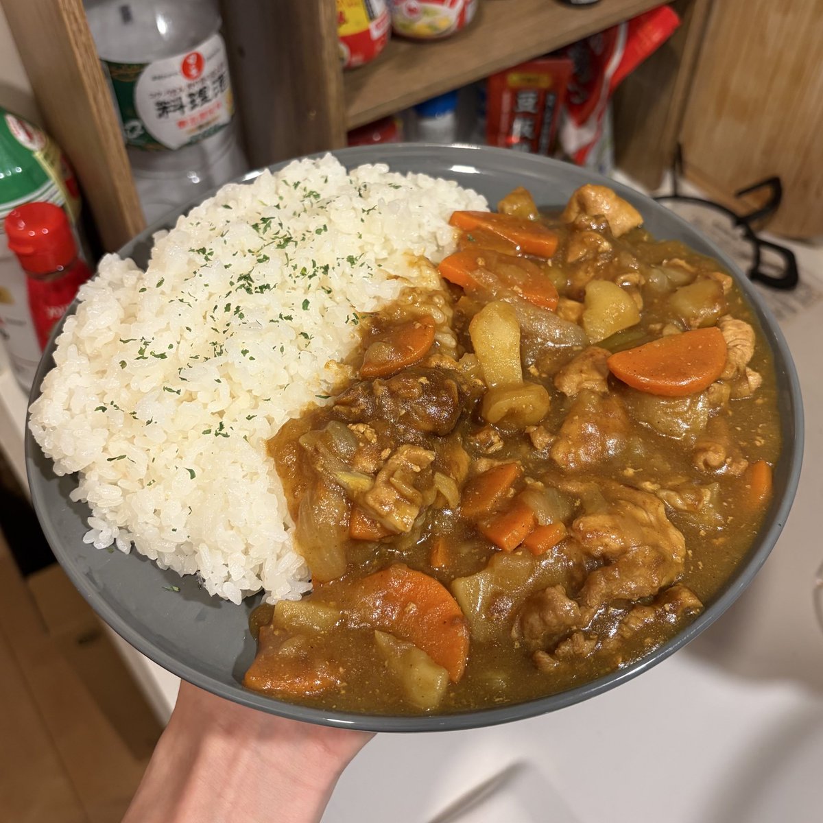 yutodesu04's tweet image. 家で作るカレーが1番美味しいからね
2日目のカレーなんてもっとおいしいからね