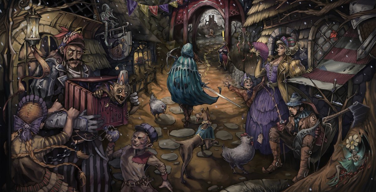 kropotov_blog's tweet image. Today is Developer Direct 26! Waiting for Fable! 🐔

Since 2020, I've been waiting and drawing illustrations for the game every day, here are a couple of my favorites

Playground Games, I wish you good luck tonight!💞

#Fable #FableTheGame #PlaygroundGames #DeveloperDirect #Xbox