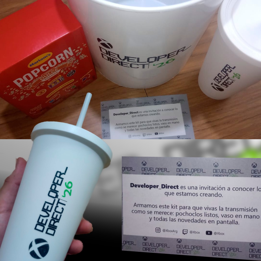 ColectivaXbox's tweet image. Nos llegó este kit por parte de @XboxArg @Xbox para prepararnos para el Developer Direct de este jueves.

Nosotros lo estaremos viendo y reaccionando en vivo ▶️
youtube.com/live/B6YWQT30f…