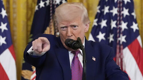 ohmahahm's tweet image. [속보] 트럼프 대통령, 유럽이 미국 자산(채권 등) 매도 시 강력한 보복 경고