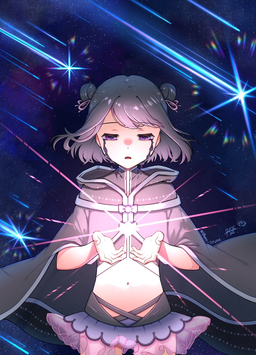 黒江ちゃんといえばLittle Birds Starなので星が似合うってワケ 