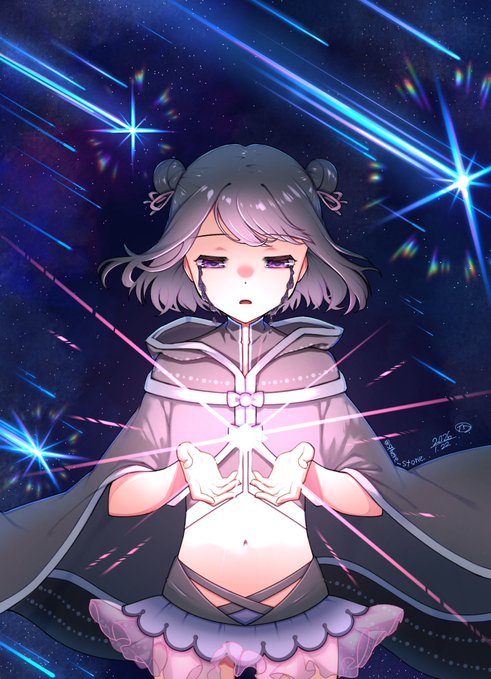 黒江ちゃんといえばLittle Birds Starなので星が似合うってワケ 