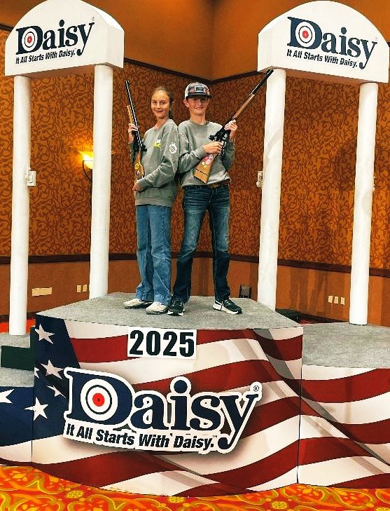 DaisyRifles's tweet image. Been busy with the planning for the 2026 Daisy Nationals, which brings kids from across the country to Rogers, Ark., for the most prestigious 5-meter, 4-position shooting match in the world. These well trained and very well behaved kids are working hard right now improving their…