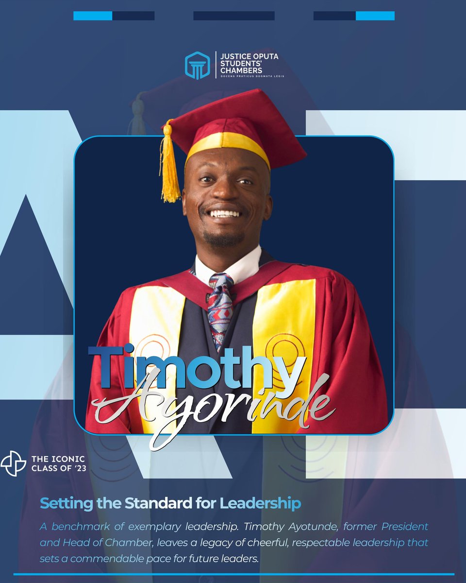 OputaNation's tweet photo. #JOSCGraduates #ClassOf23 #iconicclass #icons #oputanation #Convocation2026 #Congratulations https://t.co/5EHIugHcaB