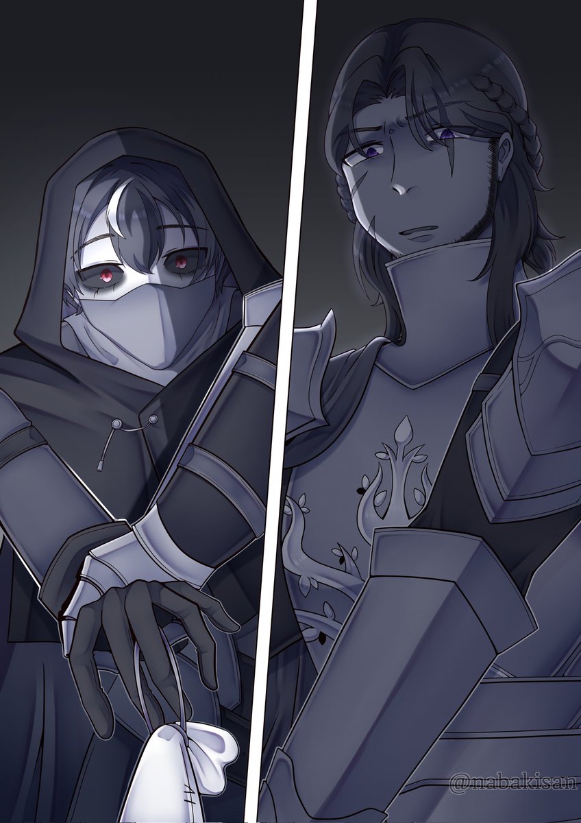 nabakisan's tweet photo. 🛡️💀 He pickpocketed a paladin in the Adventurers Guild hall.
The paladin noticed. Instead of drawing a blade, he asked:
“You need work, and I'm forming a party."
Shadow blink, "Excuse me?"
#fic #GenFic #OriginalCharacters https://t.co/hluZThh5N9