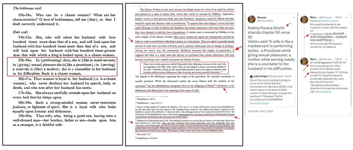 DravidaBaby20's tweet image. The Aryans already have such history in them
All their stories are filled with bastardised children as Gods, Epic heroes and of the Puranas.

Here is the Tip of Iceberg...

Krishna and Gopikas 
Padma Purana
Matsya Purana 

#DevadasiSystem #KrishnaCult