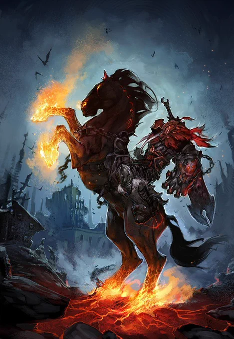 Official art | Darksiders Artist: Joe Madureira