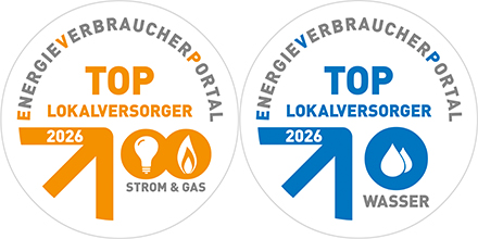 Ausgezeichnet! #MarkE und #StadtwerkeLüdenscheid haben wieder vom #Energieverbraucherportal das Siegel „Top-Lokalversorger 2026“ für die Sparten #Strom, #Gas und #Trinkwasser in ihren Versorgungsgebieten erhalten. #Hagen #Luedenscheid #MK #Herdecke ow.ly/TuHo50Y18l3 /ak