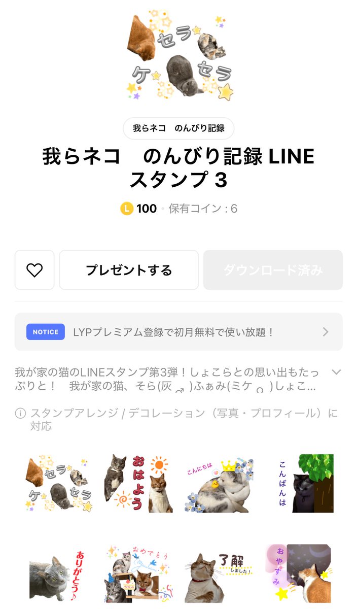 nekonekoSFN's tweet photo. 我らネコ　のんびり記録
LINEスタンプ3が登場しました！
しょこらが虹の橋を渡ってはや1年。
今でもふとすると涙が出てしまう中の人です。
だからこそ！茶白猫 ショコラとの思い出を日常に
いつまでも大好きだよ
#保護猫を家族に #保護猫さんと暮らす #ねこ自慢 #猫がいる幸せ #猫好き  #LINEスタンプ https://t.co/PdSgb1gNA7