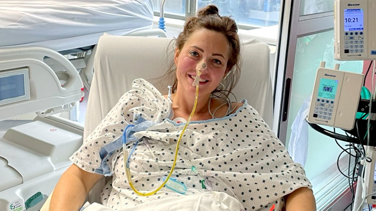 ClevelandClinic's tweet image. The average person has around 35 feet of intestines. Lacy was left with about 35 inches after a crash. While six emergency surgeries saved her life, it was a rare intestinal transplant that ultimately restored her quality of life.

More: cle.clinic/4b8NWYA