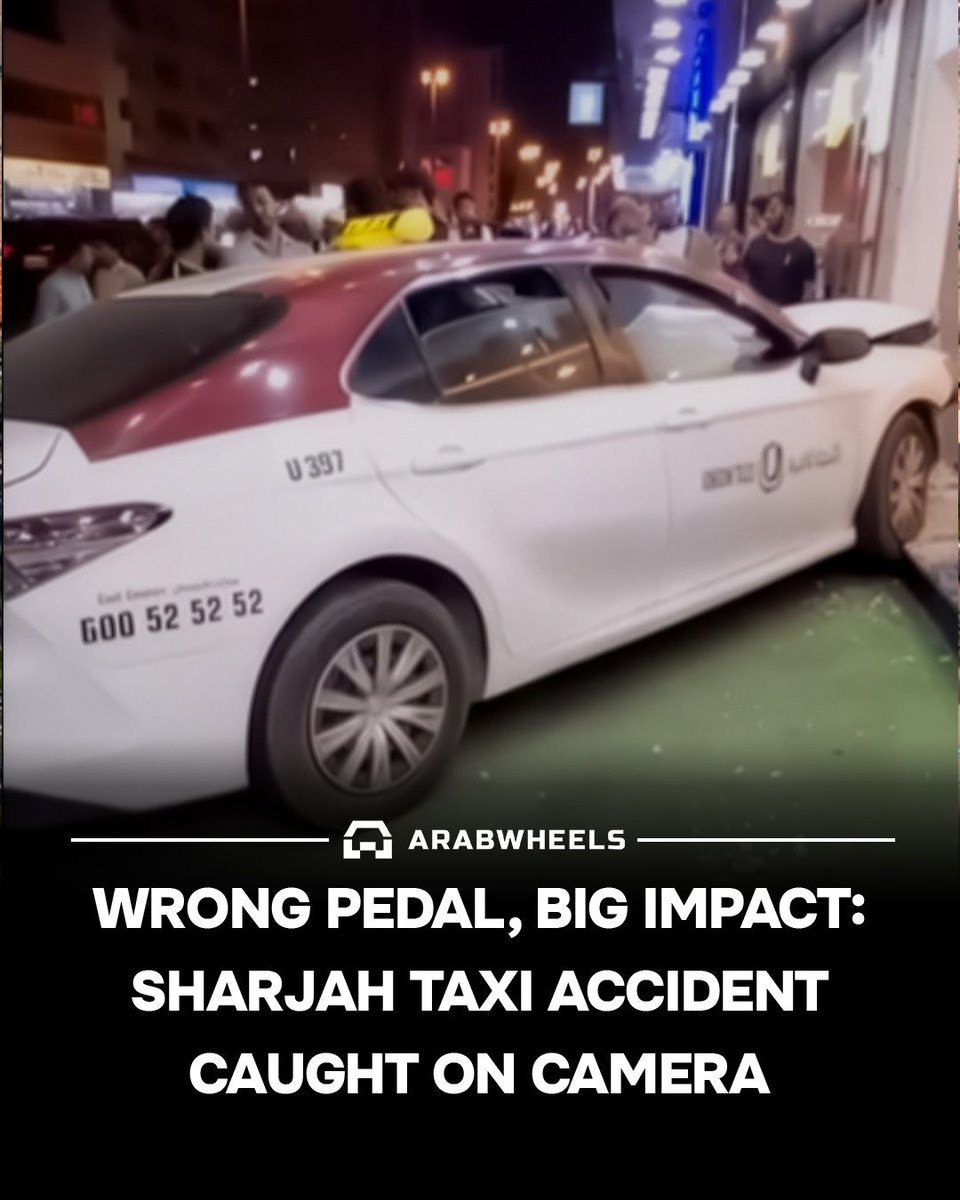 Caught on camera: pedal mix‑up leads to a taxi smashing into a restaurant. 
Read here: buff.ly/isZpsVo 

تم التقاطه بالكاميرا: ارتباك في الدواسات يؤدي إلى اصطدام تاكسي بالمطعم. 
اقرأ هنا: buff.ly/isZpsVo