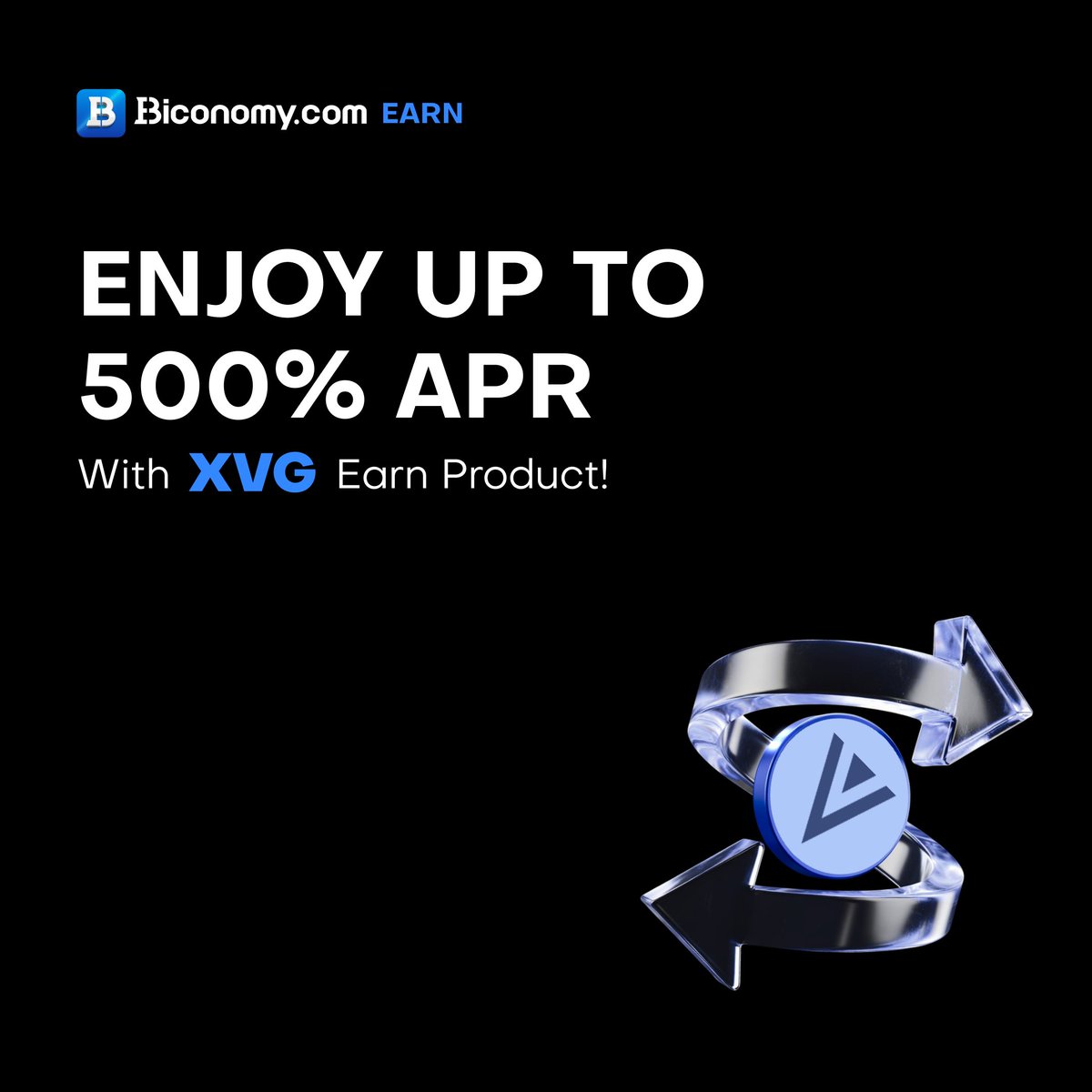 BiconomyCom's tweet image. 💎 #Verge Earn Products: Enjoy Up to 500% APR in Rewards! 🚀

We're pleased to announce an update on #XVG . Subscribe to $XVG Earn Products to get up to 500% in APR rewards!🔥

Full details👉 biconomy.zendesk.com/hc/en-us/artic…

#BiconomyCom #Crypto #Staking #CryptoStaking