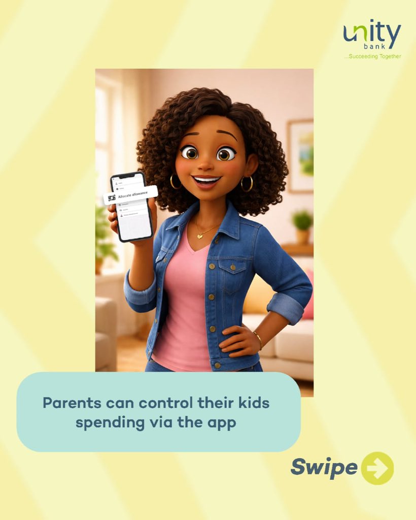 UnityBankPlc's tweet photo. The GenFi app is a platform designed for kids within the ages of 8-18 covering financial literacy and personal financial management. 

Download the GenFi app on your Google PlayStore or Apple Store today! 

#GenFi #FinancialLiteracyForKids #UnityBank #SucceedingTogether https://t.co/xrcEeayDbz