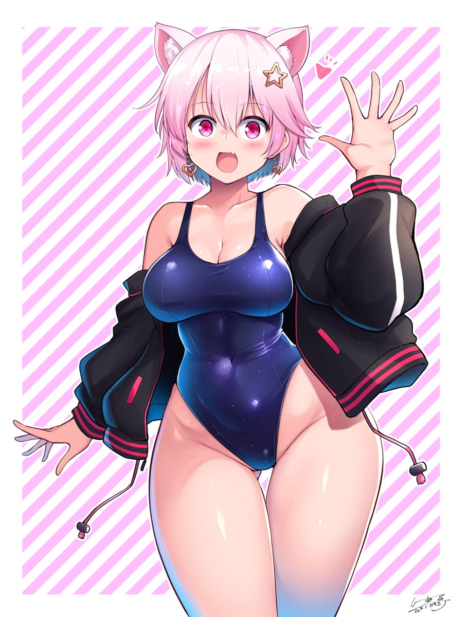 #くそ寒いので水着を貼る
冬でもスクール水着 というタイトルの(以下検閲