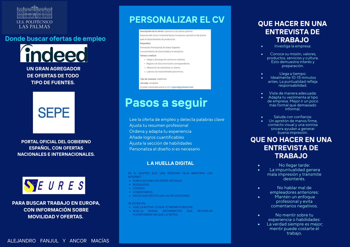 IES Politécnico Las Palmas tweet media