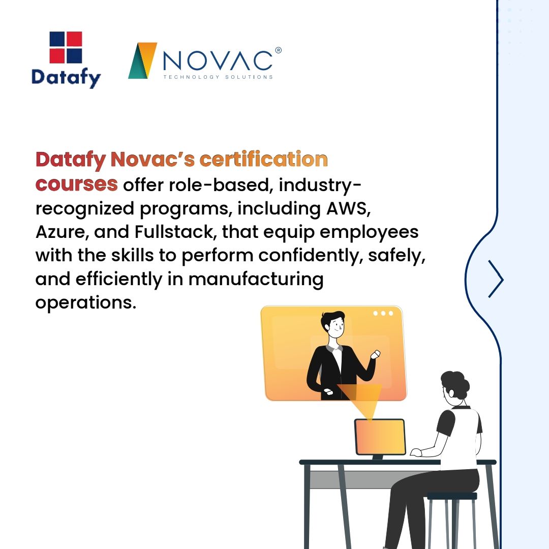 DatafyNovac's tweet image. Training alone doesn’t always change outcomes. What makes the difference is confidence in applying skills on the job. That’s where Datafy Novac’s certification programs help build real, on-ground impact.

#LearningInnovation #CareerGrowth #CertificationCourse #Certifications