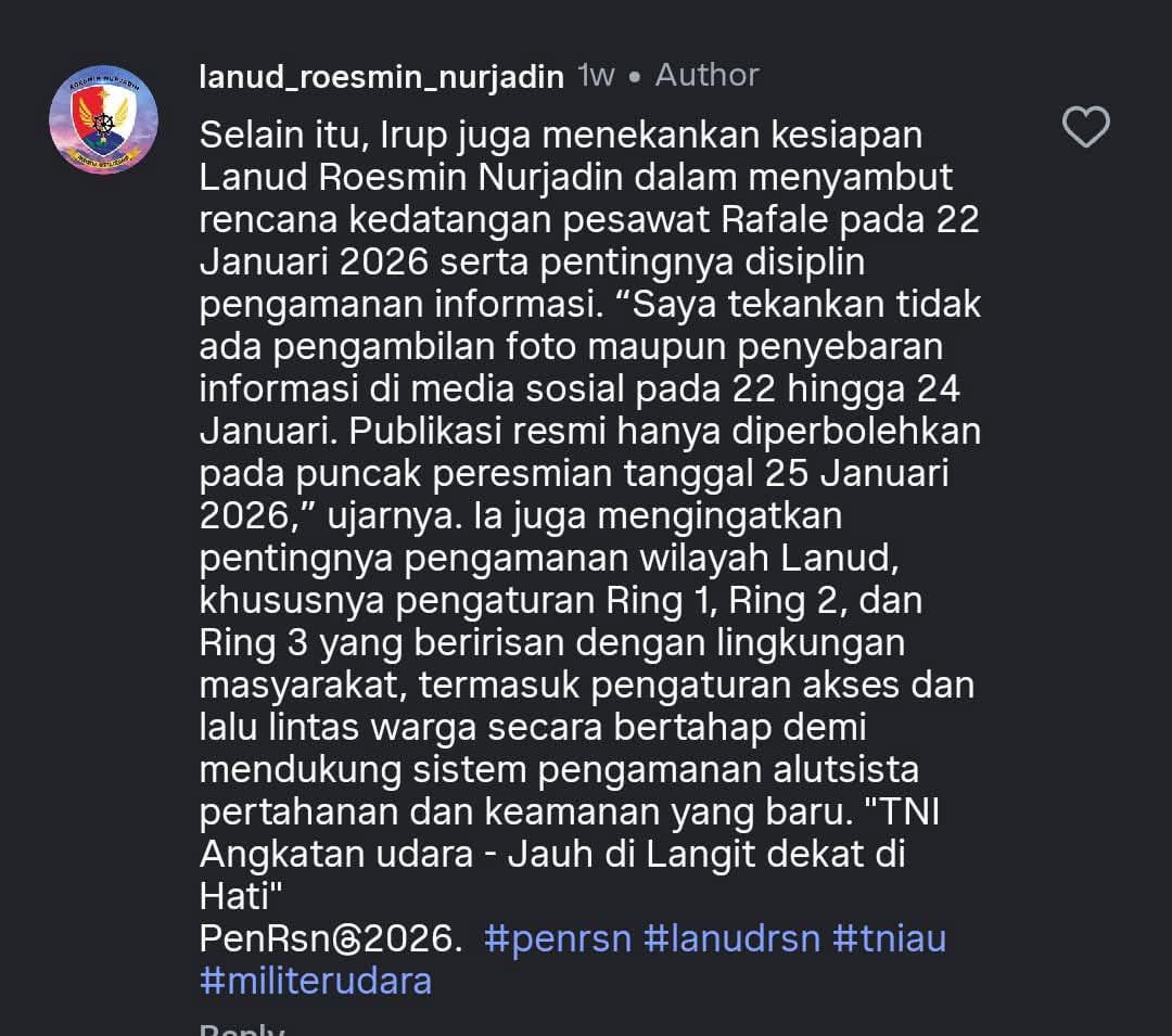 Ini salah satu alasan kenapa tidak bisa posting Dassault Rafale 

<a href="/omdhilproject/">(abah) omdhil</a>
