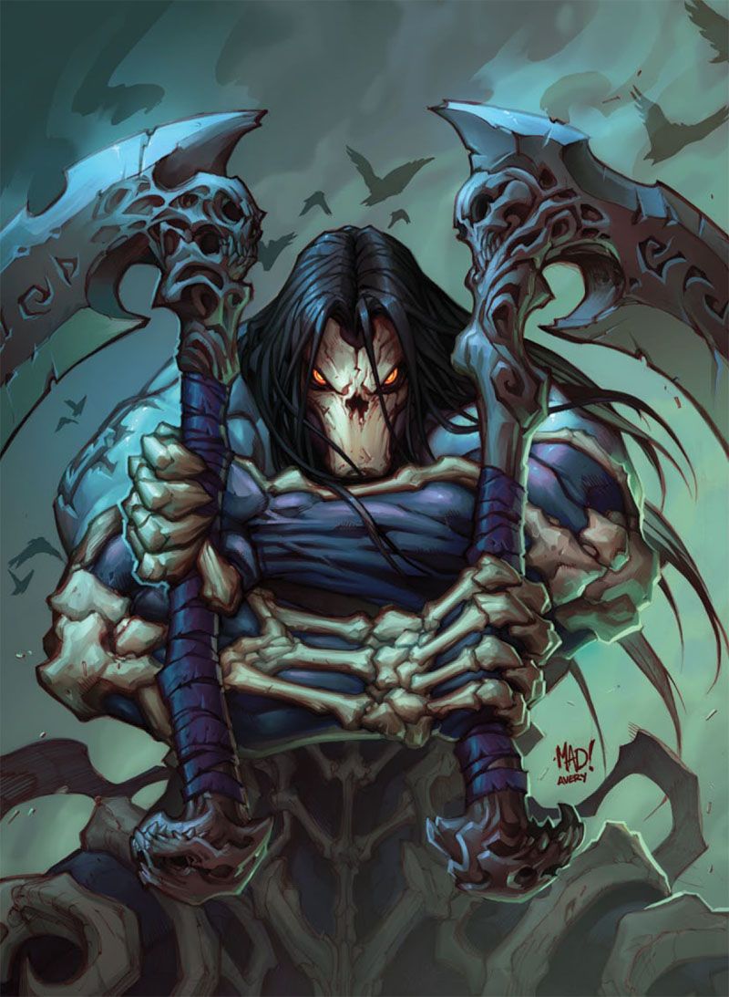 Concept art | Darksiders II - Death

Artist: Joe Madureira