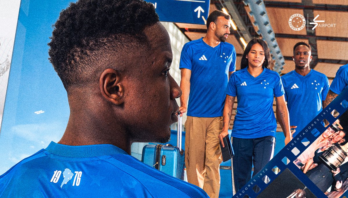 Cruzeiro's tweet image. Não foi apenas uma conquista. Foi um marco. Um aviso.

A América do Sul conheceu o azul e se curvou a ele. 🔵🦊

A nova camisa azul do Cruzeiro em homenagem aos 50 anos da conquista da Libertadores da América de 1976 está disponível nas lojas físicas e no site