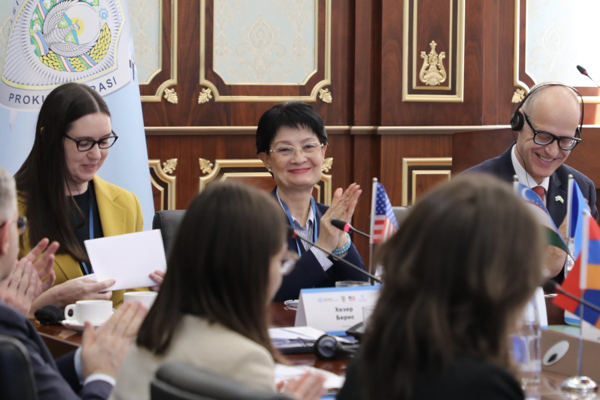 UNODC_ROCA's tweet photo. Tashkent | 20โ21 Jan 2026 | UNODC introduced the e-MLA platform ๐, a secure digital tool for faster and safer cross-border cooperation on mutual legal assistance in criminal matters.
๐ #CASC_Network is the pilot region. https://t.co/Aap17qPd82