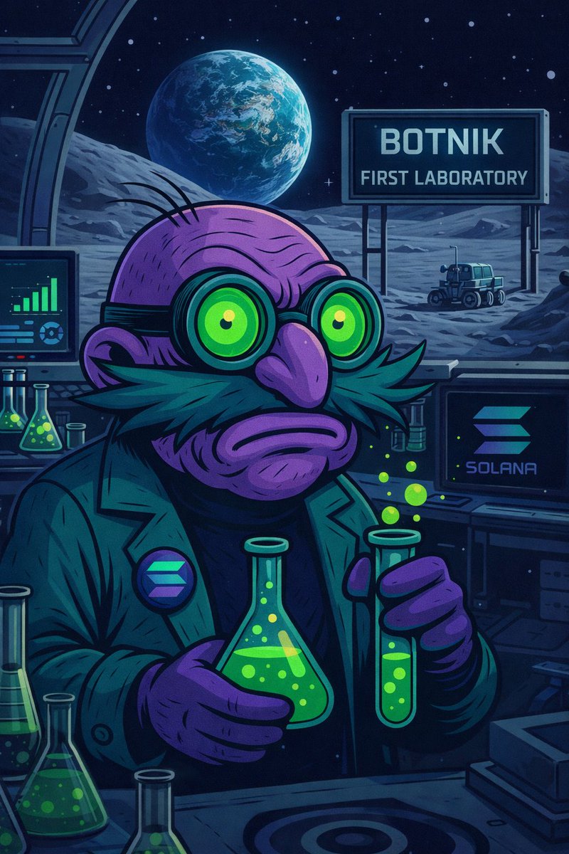 $BOTNIK building the first laboratory on the MOON 🌙🚀

9jqzbwQ7G9K7mVerHyVrgjfYMntrtjxUkwnWJY6pump

⚛️ <a href="/elonmusk/">Elon Musk</a> <a href="/SpaceX/">SpaceX</a> 
I am the genius! I am the evil scientist! 
#moon #memecoin