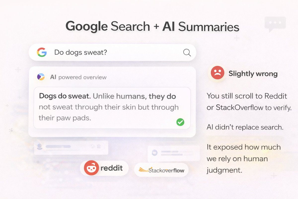 budventuretech's tweet photo. AI is everywhere now.

But here’s the odd part:
Same AI. Very different results https://t.co/jmnHN6F4tl