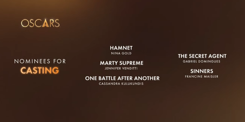 Lbaini's tweet image. Los Oscars este año suman una nueva categoría. Algo que no pasaba hace 25 años. 

Mejor dirección de casting y El Agente Secreto metió una nominación extra!