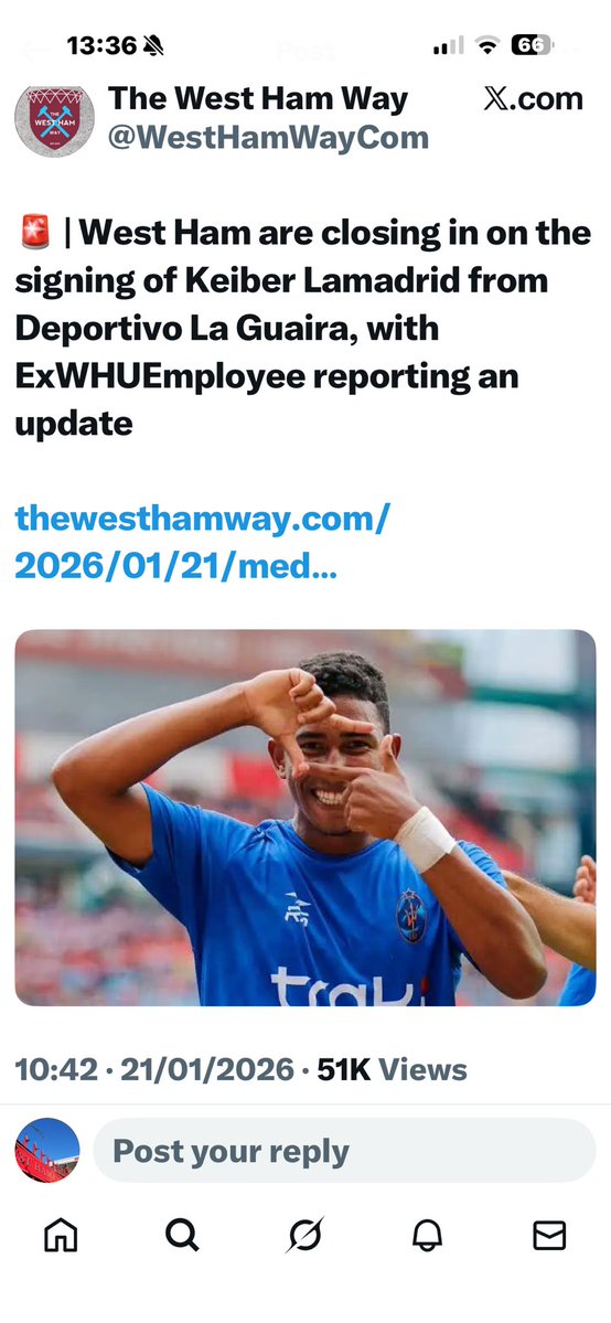 ExWHUEmployee's tweet image. 👀👍⚒

patreon.com/thewesthamway