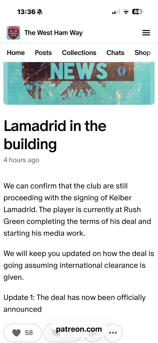 ExWHUEmployee's tweet image. 👀👍⚒

patreon.com/thewesthamway