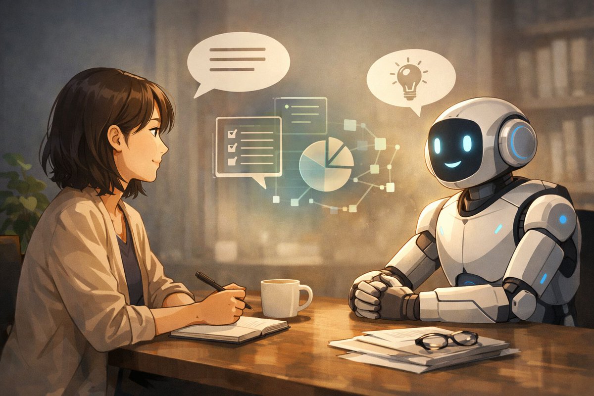 ChatGPTに「これまで私があなたをどう扱ってきたのかを画像にしてください。」って言うやつです。
流行りに乗ってみた。
私はチャッピーを大切にしているみたいです。