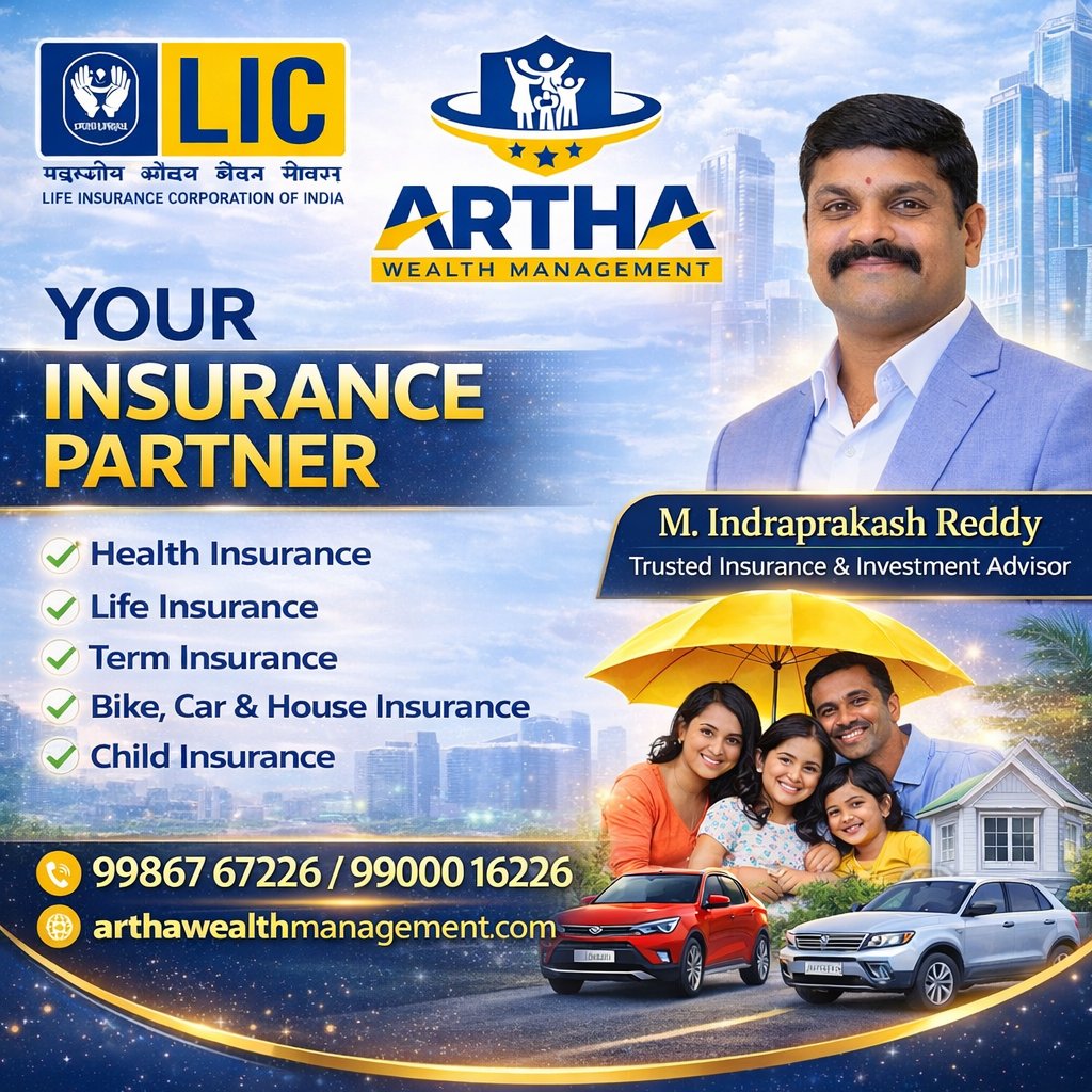 WealthArtha's tweet image. Insurance made simple. Protection made strong 💪

✔ Health | Life | Term Insurance
✔ Bike, Car &amp;amp; House Insurance
✔ Child Insurance
📞 9986767226 / 9900016226
🌐 arthawealthmanagement.com

Artha Wealth Management – Your Insurance Partner
.
.
#LICInsurance #HealthInsurance