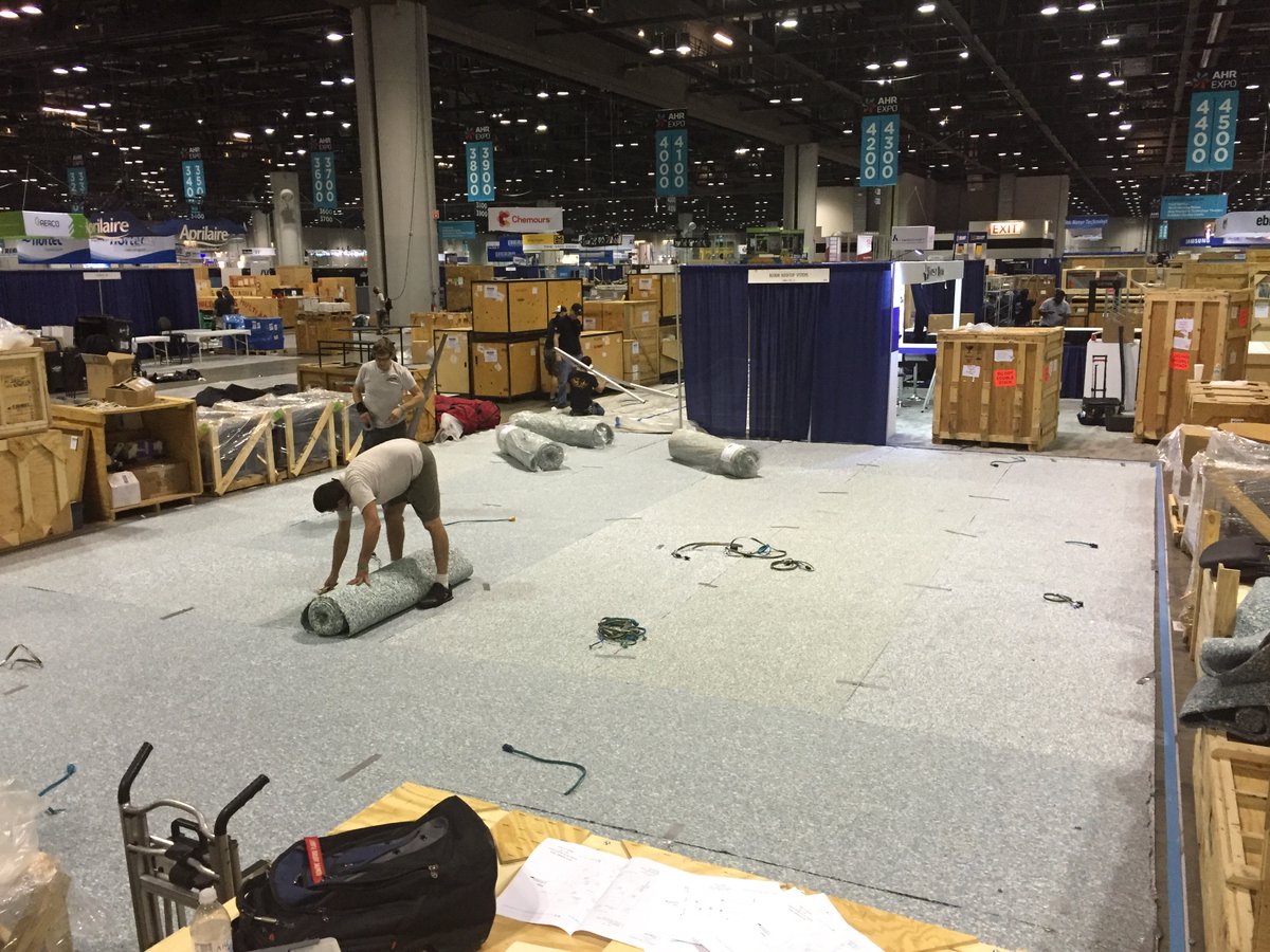 The work no one sees.   #services #TradeshowSuccess