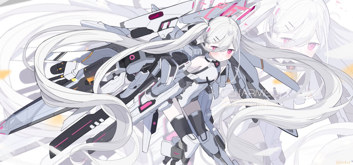 frc0w0's tweet image. pixivのブクマが伸びていたので妄想フルアーマーケイちゃんも再掲しておきますね......