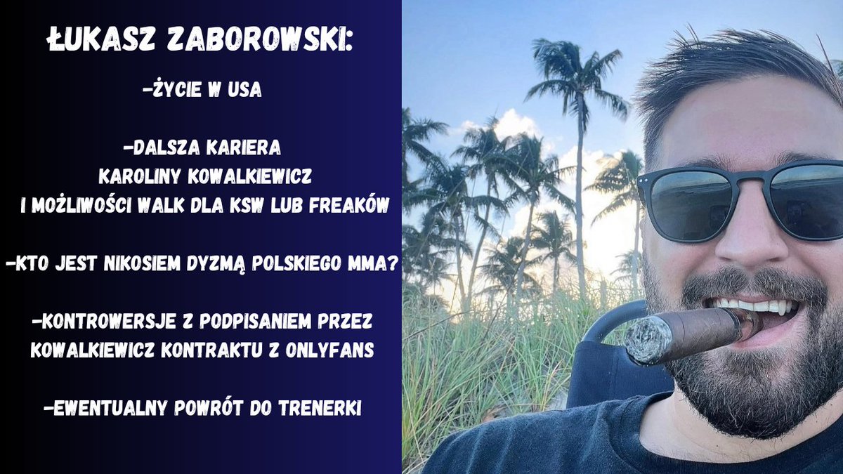 Zapraszam na długi ciekawy pełen śmiechu wywiad z <a href="/Zabooor/">Łukasz Zaborowski</a> . Myślę że warto posłuchać.

youtu.be/u7dPfYj31BQ?si…