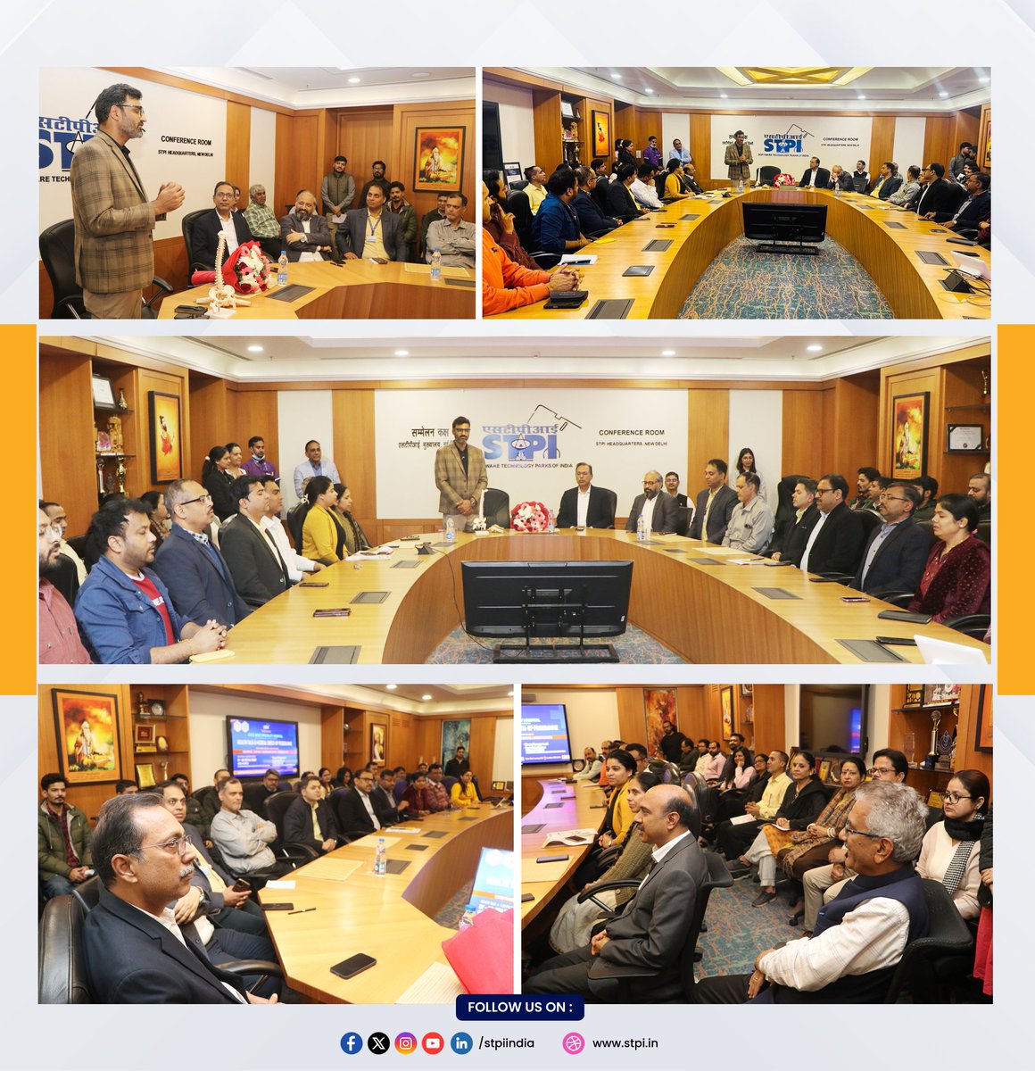 ✨ A Health Talk &amp; Medical Check-up Camp was organised today by SRS Multi Speciality Hospital at STPI HQ for the employees, focussing on the importance of health and well-being at workplaces. 🩺

The initiative began with preventive screenings followed by an insightful session