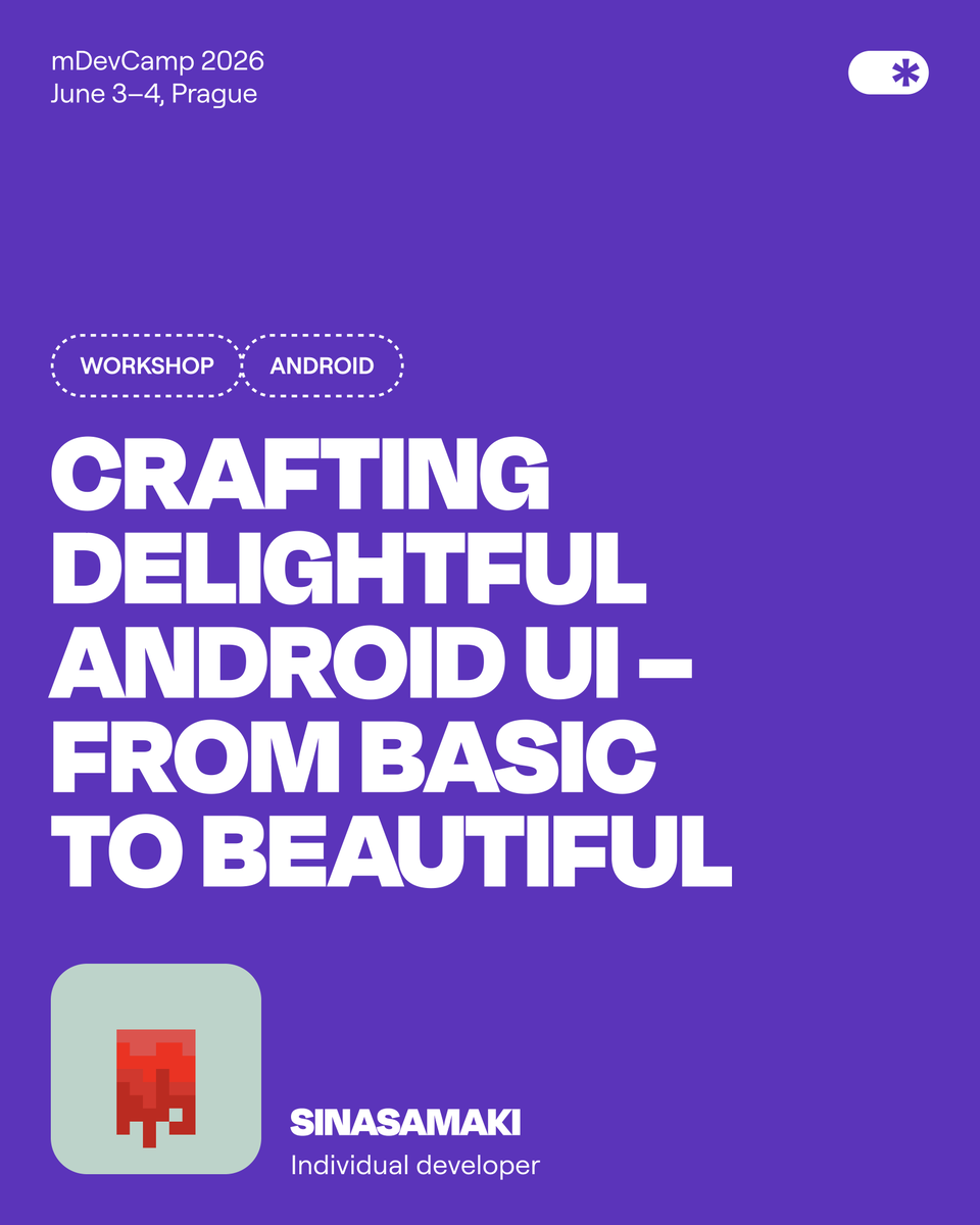 mDevCamp tweet media