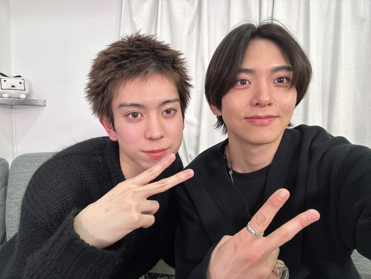 waku_kyoten's tweet photo. 今月の放送もありがとうございました！
凌雅くんと仲良くお送りすることができました！楽しかった！！
来月の放送もよろしくお願いしますー！

来月は達磨します。 https://t.co/NL4USMUYHu
