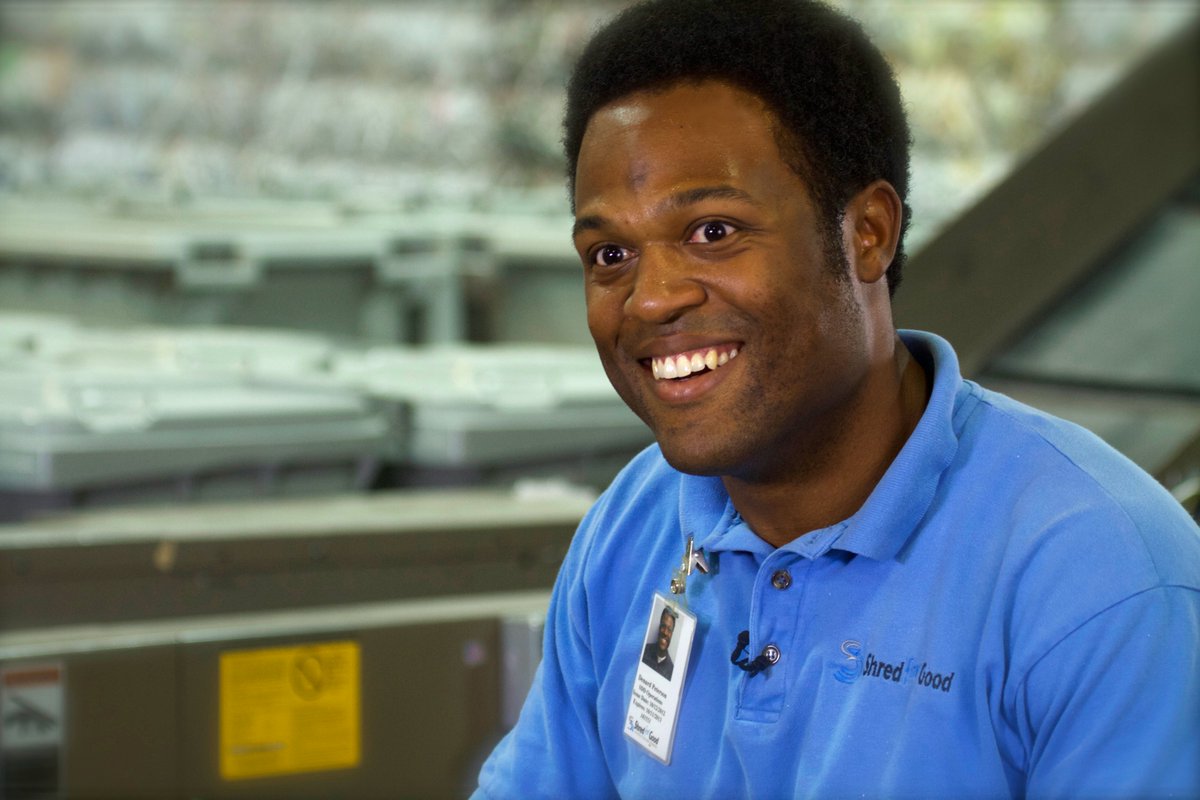 We’re proud to celebrate Denard, a standout member of the Shred for Good team. Once a shy young man, he has grown into a confident, skilled, and trusted leader in our warehouse and customer service department.

🎥 Watch his story: youtu.be/NTbQyKP7fdo