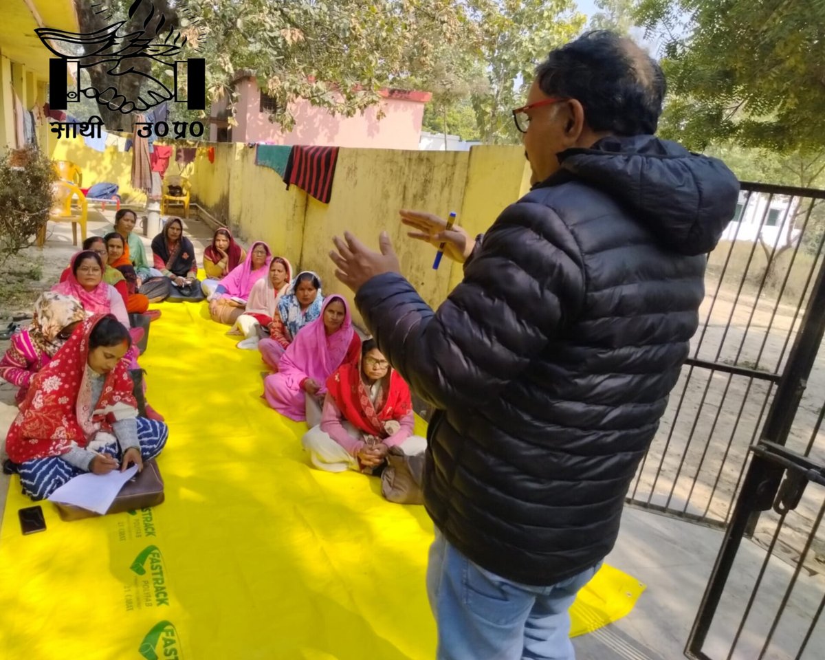 sathi_up's tweet photo. AAA Sensitization sessions on SAM/MAM Screening, Management and Community-based care of MAM Children in Bhiti and Bhiyaon Block of Ambedkarnagar under Nutrition Project.
#SATHI #SATHI_UP #Ambedkarnagar #Bhiti #Bhiyaon #Nutrition https://t.co/u4gjbPcIxf