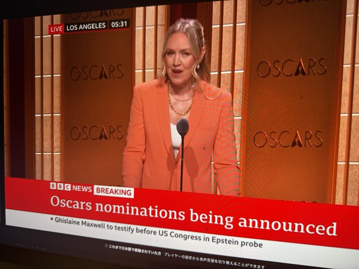 toruiijima's tweet image. オスカーのノミネート発表を見てます。長編アニメ賞はどうなるか？