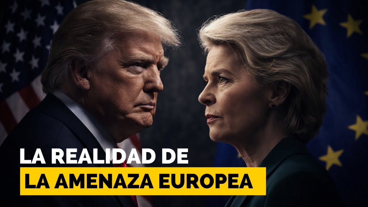 techconcatalina's tweet image. ⚠️ÚLTIMO⚠️

👀TRUMP ADVIERTE A LA UE NUEVAMENTE

🩸Ante la GUERRA de CAPITALES que les comentaba ayer, afirma :" Habrán GRANDES CONSECUENCIAS si Europa VENDE activos americanos"