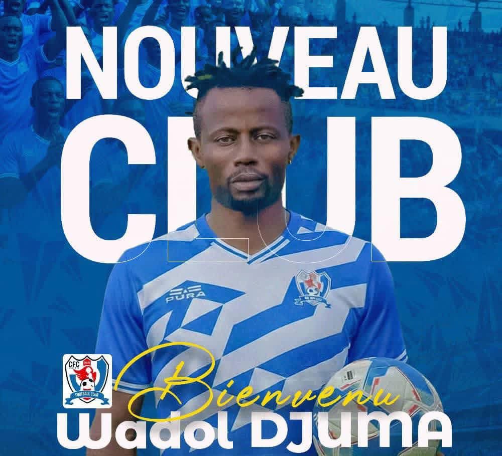 𝐃𝐣𝐮𝐦𝐚 𝐒𝐡𝐚𝐛𝐚𝐧𝐢 𝐝𝐞́𝐛𝐚𝐫𝐪𝐮𝐞 𝐚̀ 𝐌𝐛𝐚𝐧𝐝𝐚𝐤𝐚
 ⚔️

Le Celeste FC de Mbandaka a officialisé le recrutement de Djuma Shabani Wadol à l’occasion de ce mercato congolais. Libre de tout contrat, le défenseur congolais de 32 ans s’est engagé avec les Chérubins