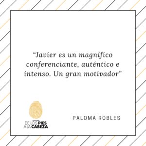 🐾 TESTIMONIOS #DelosPiesalaCabeza

🧙‍♂️ Muchas GRACIAS a <a href="/RoblesFraga/">Paloma Robles Fraga🇪🇦🖤🇺🇦</a> gran profesional de la prestigiosa <a href="/BCCSpeakers/">BCC Speakers</a> por su cariño y su muy valiosa recomendación

✅ delospiesalacabeza.org 👈👀

#Conferenciante 💯 #motivacion
<a href="/SepiaHdez/">Javier Hdez. Aguirán</a> 🔥 #avefenix