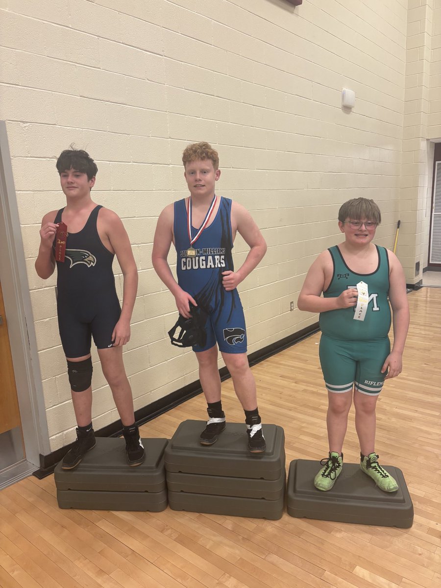 JWMSGoCougars's tweet photo. Our district championship in their weight class!!
#CougarNation https://t.co/SIuKZTXwE4