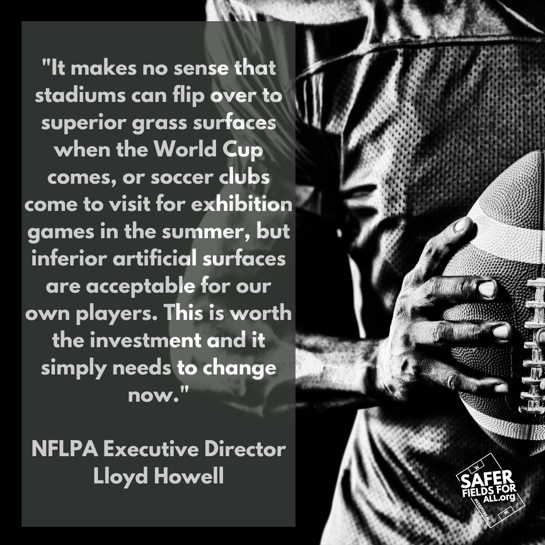 Safer Fields For All tweet media